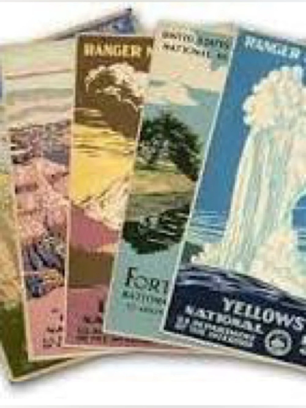 YELLOWSTONE NATIONAL PARK American National Parks Vintage Travel Postcards NWT